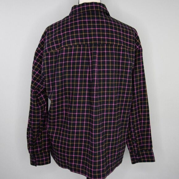 Madewell Flannel Westlake Shirt in Stoppard Plaid, NWT - Picture 10 of 16